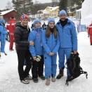 Kronprinsfamilien besøker verdensmesterskapet i alpint - ankommer mennenes utfor under VM i Alpint i Åre, Sverige. Foto: Pontus Lundahl / TT / NTB scanpix